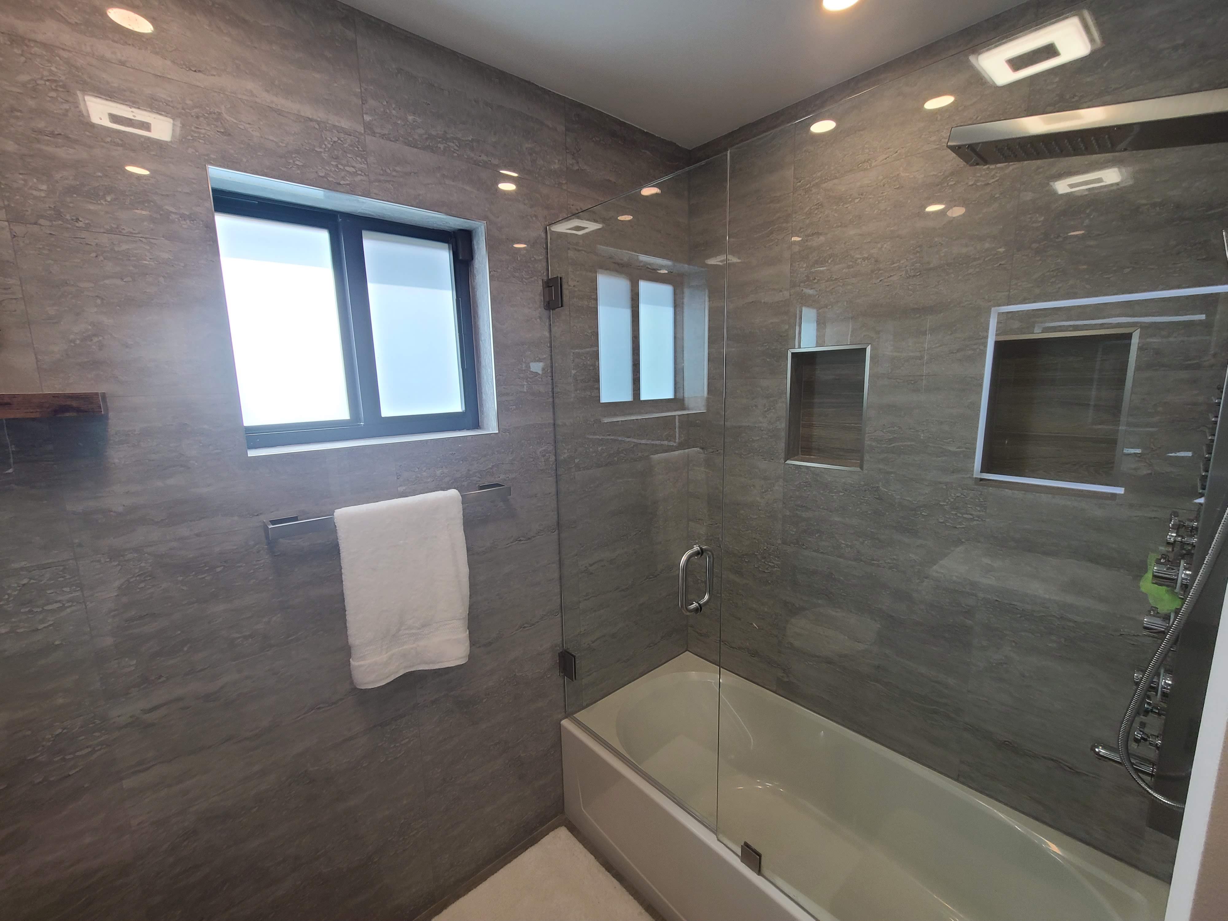 Bathroom George hallway finished project gallery